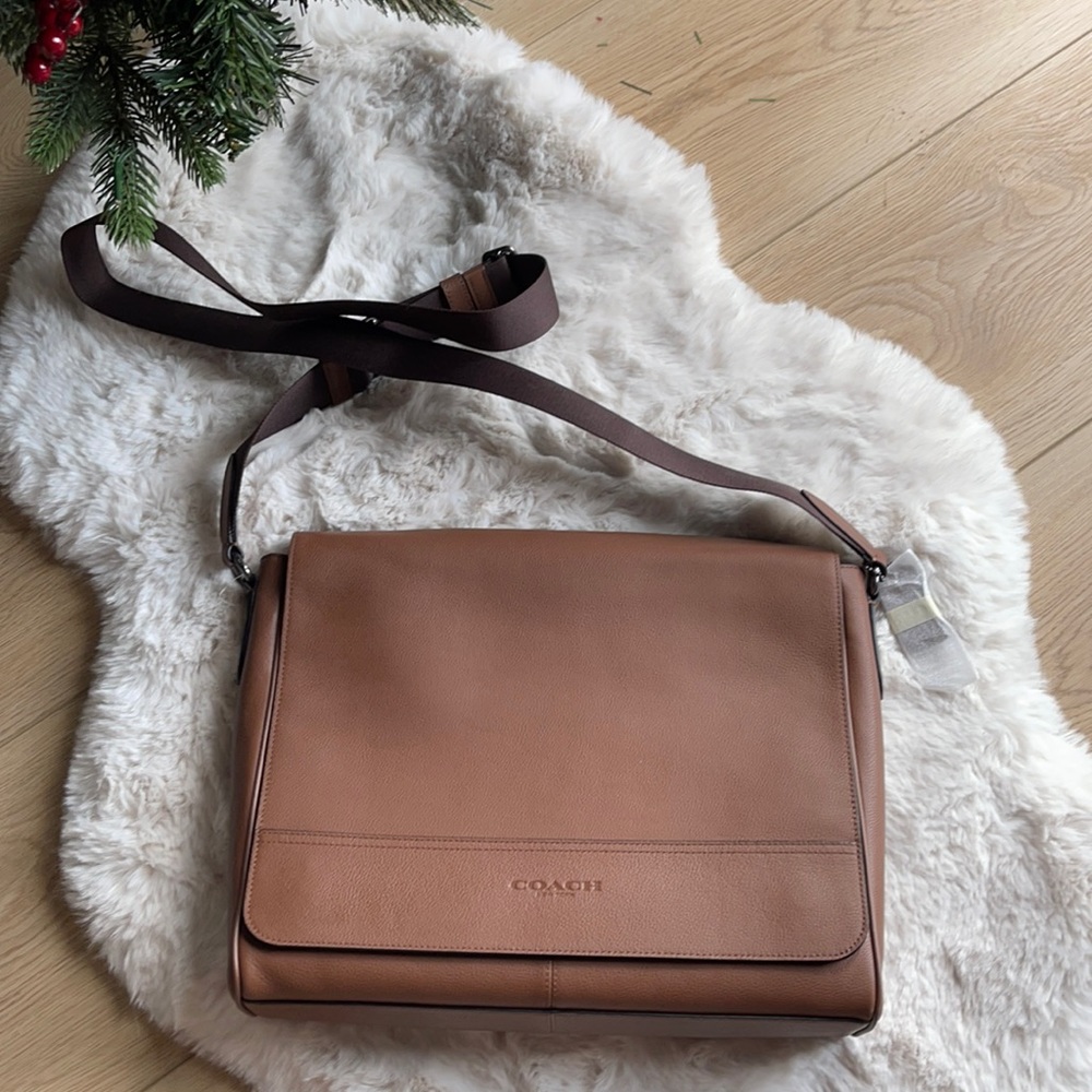 COACH HOUSTON MESSENGER BAG